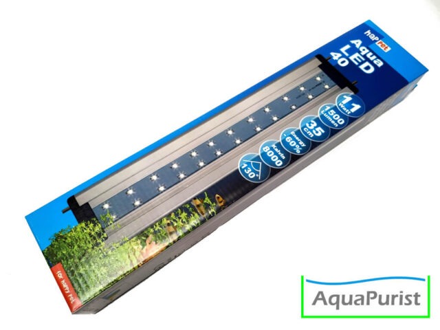 Verpackung einer Aqua-LED-Aufsetzleuchte
