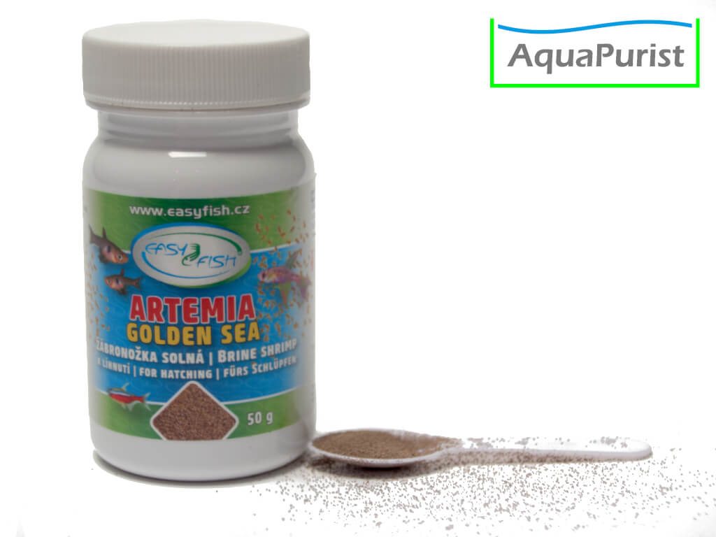 Artemia Golden Sea fürs Schlüpfen
