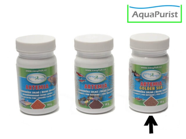 Artemia Golden Sea fürs Schlüpfen