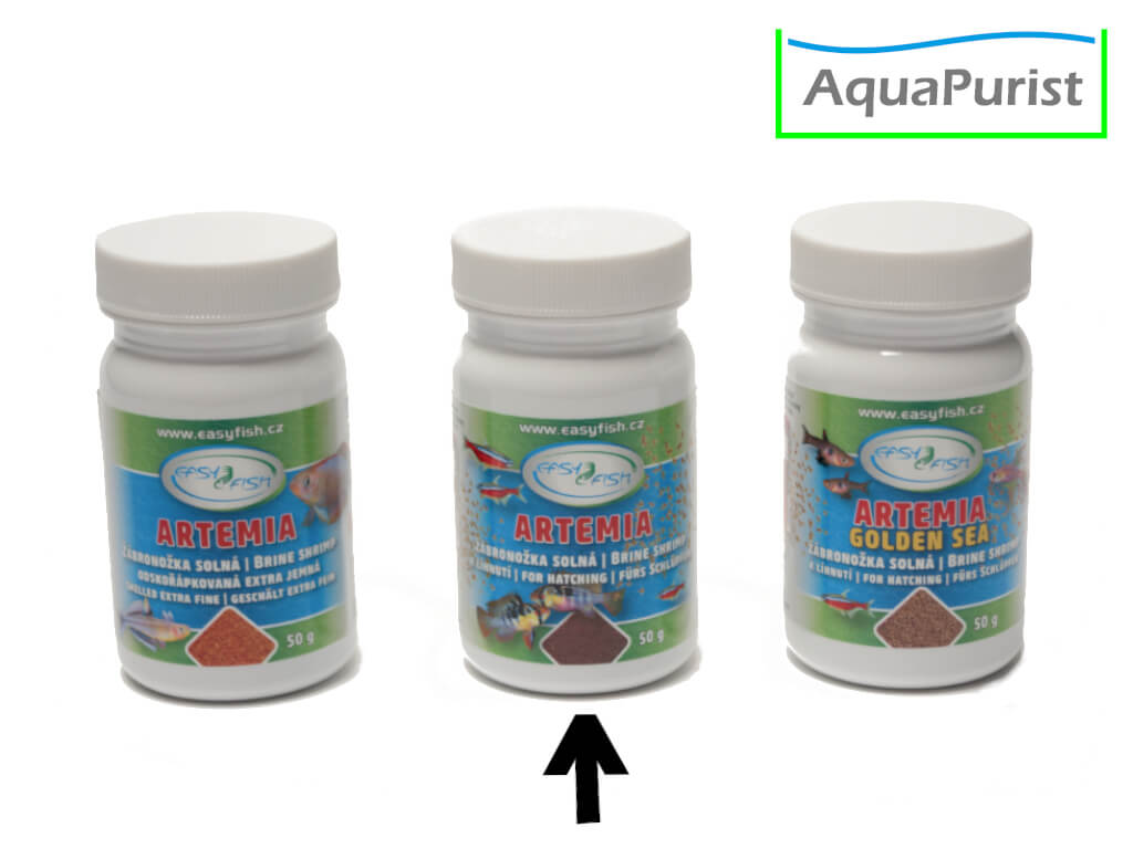 Artemia Tibet fürs Schlüpfen