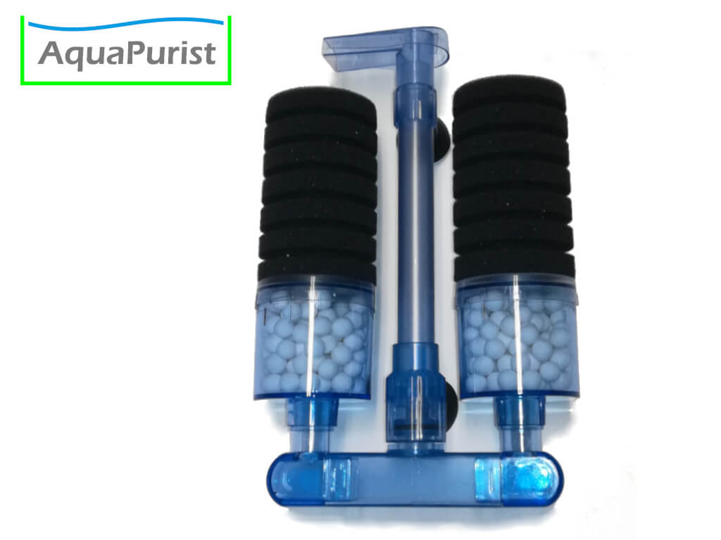 Schwammfilter mit extra Kammer 2er
