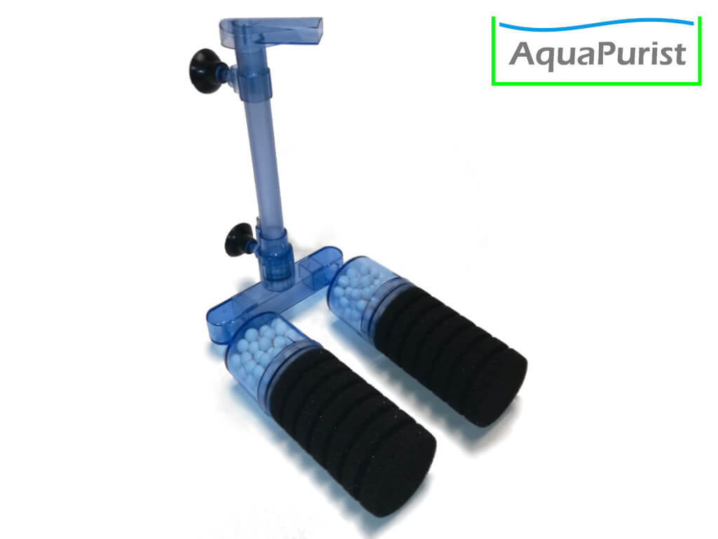 Schwammfilter mit extra Kammer 2er