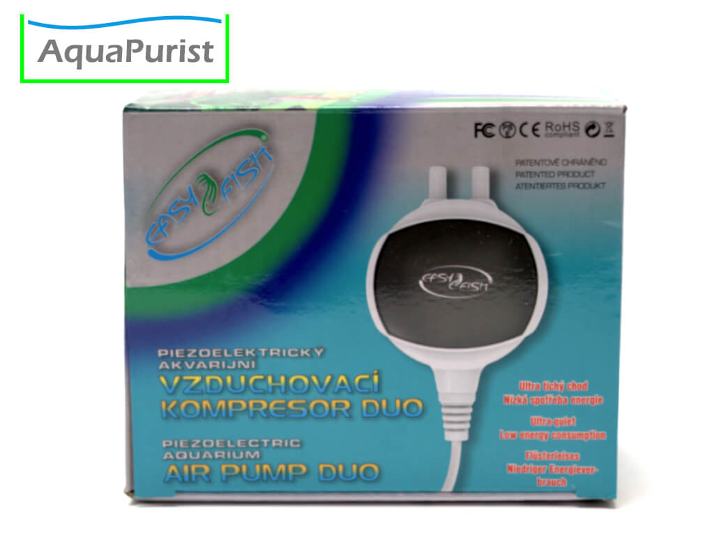 Verpackung der Piezo-Luftpumpe von vorn