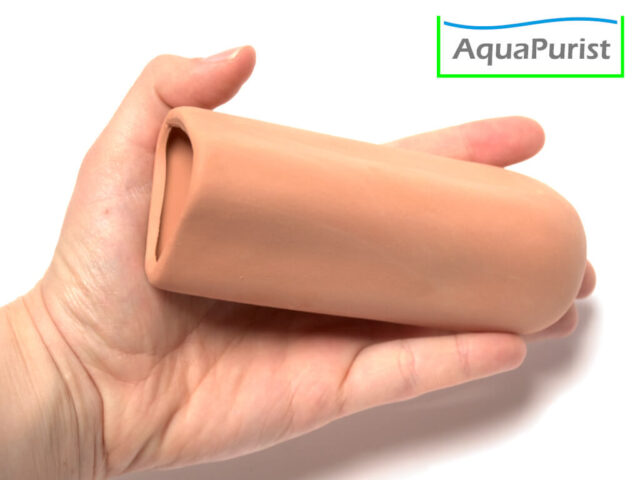 Welshöhle groß, terrakotta, dreieckig (6)