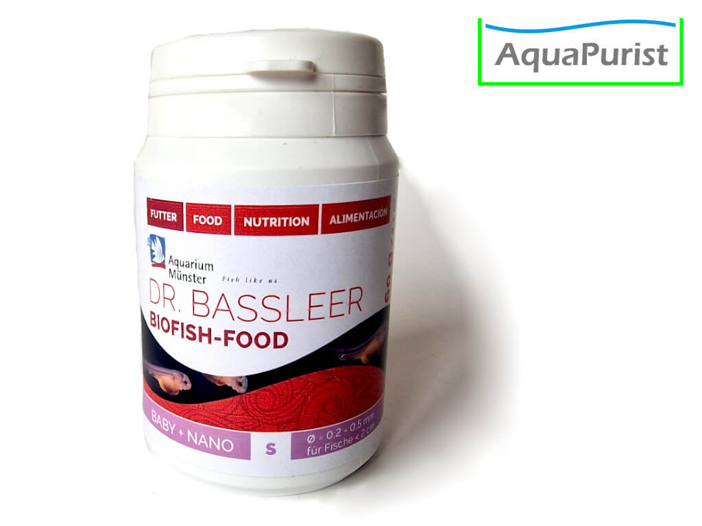Dr. Bassleer Biofish-Food Baby + Nano Fischfutter 60g