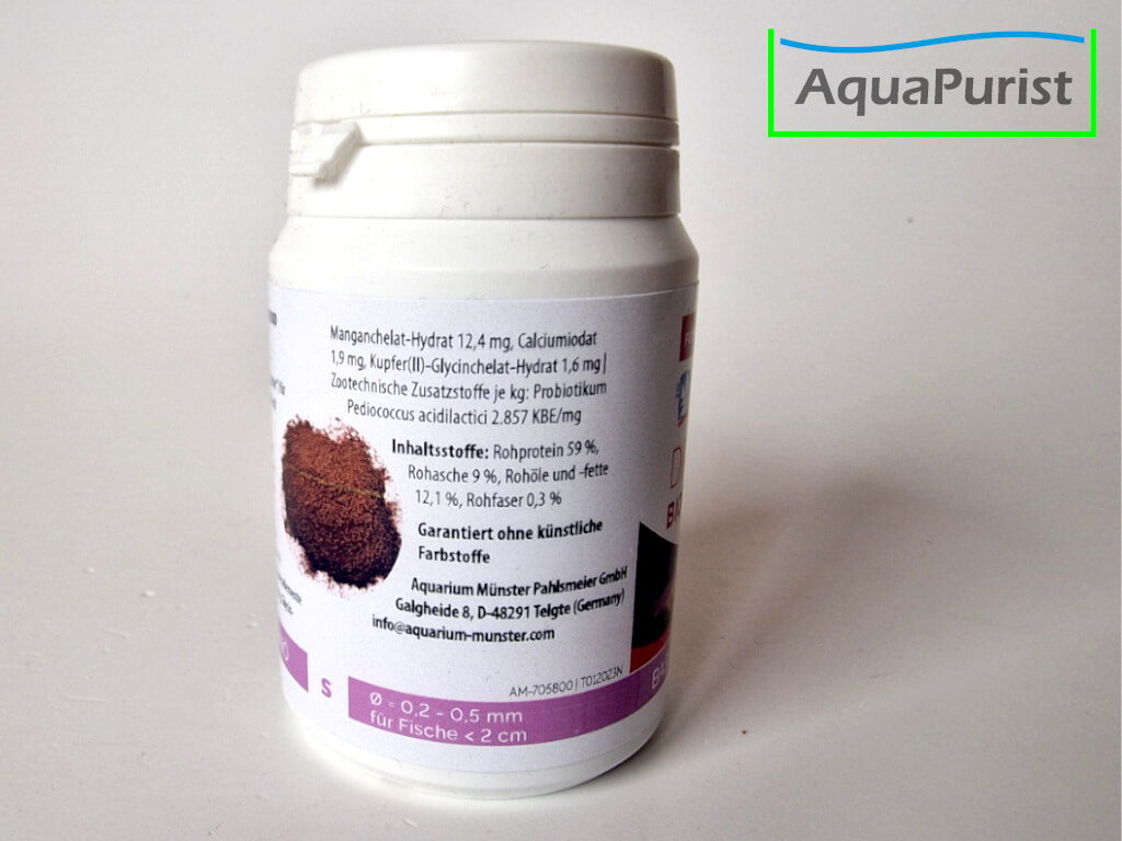 Dr. Bassleer Biofish-Food Baby + Nano Fischfutter 60g