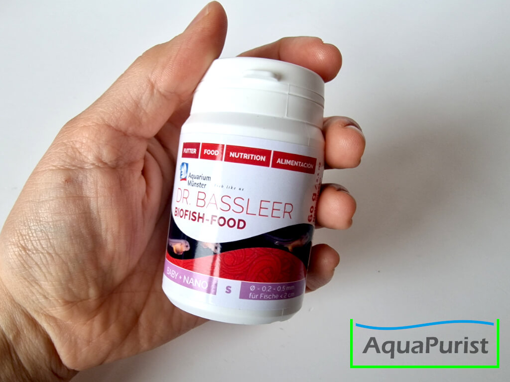 Dr. Bassleer Biofish-Food Baby + Nano Fischfutter 60g