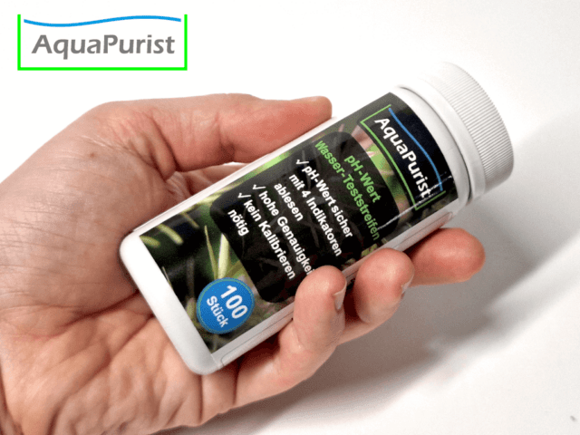 Wasserteststreifen ph-Wert 4 Indikatoren